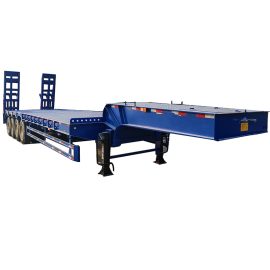4 Axles Lowbed Semi Trailer
