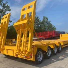 Multi Axles Lowbed Semi Trailer