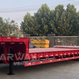 Heavy Duty 4-axle Lowboy Truck Trailer